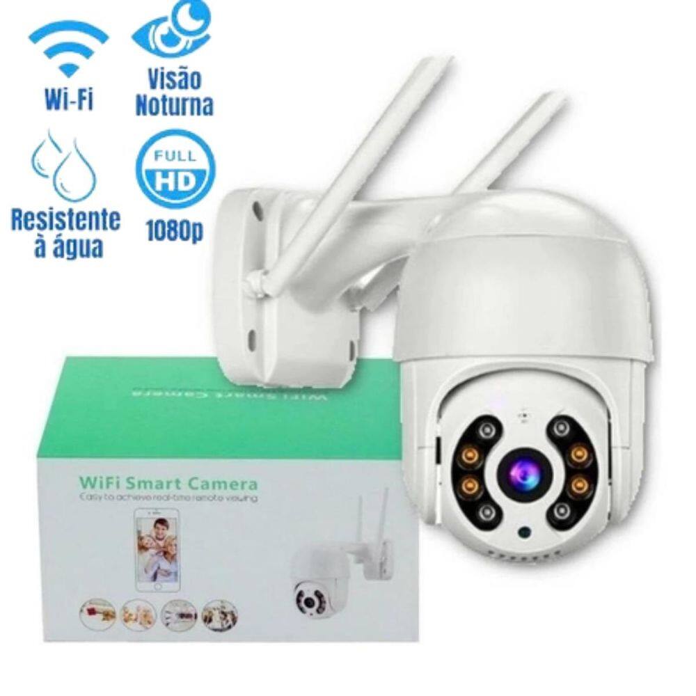 Câmera Wi-Fi Durável Residencial Para Área Externa