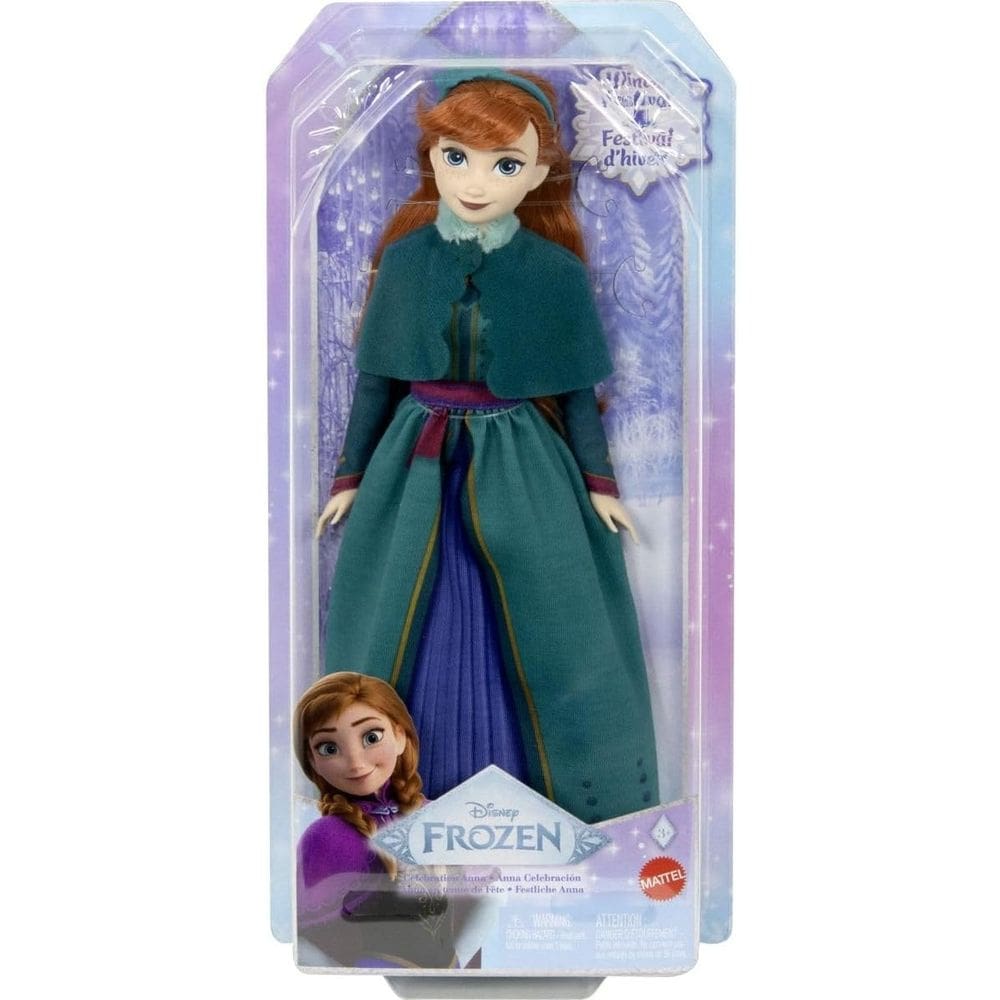 Boneca Anna Frozen Festival De Inverno Mattel - JDX42