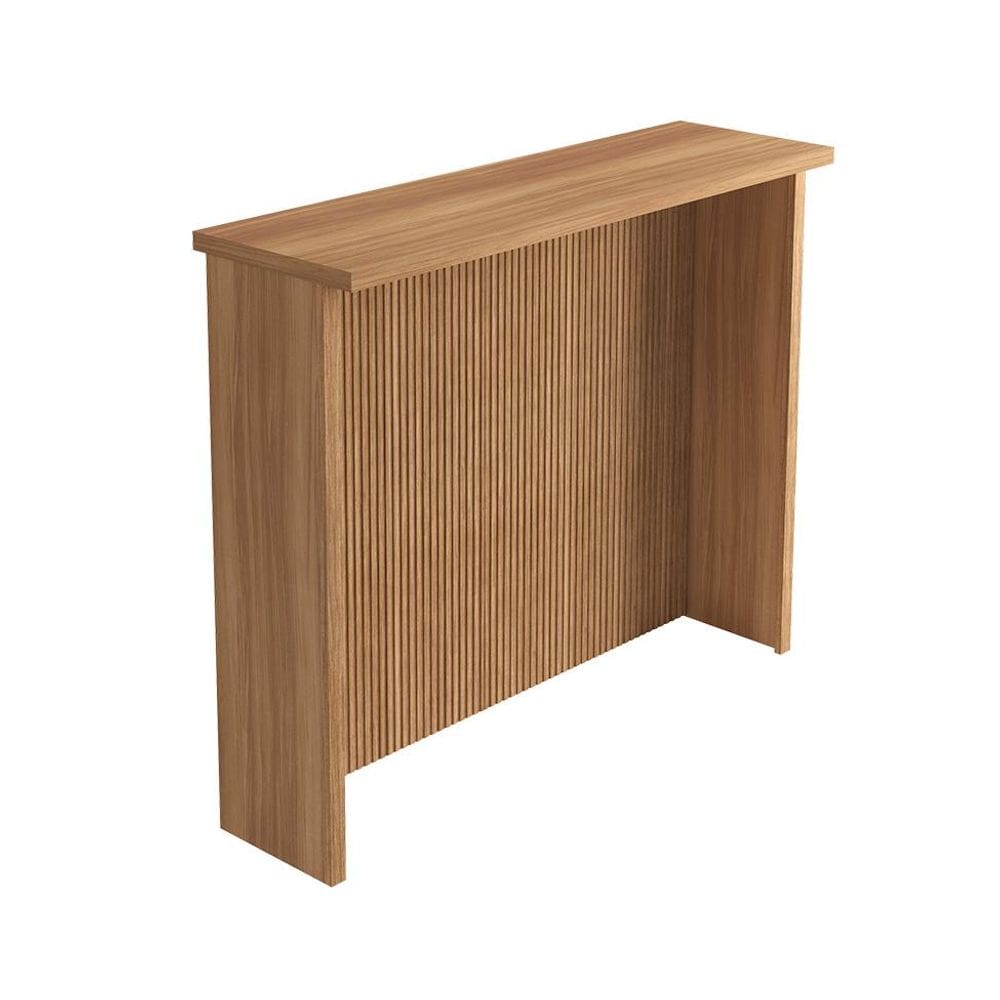 Bancada Ripada Ilha 100% MDF Nature 120 cm