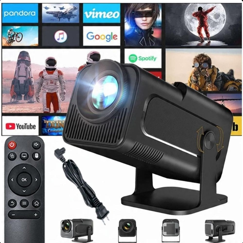 Projetor Magcubic Hy320 Preto Smart Tv Android 110V/220V