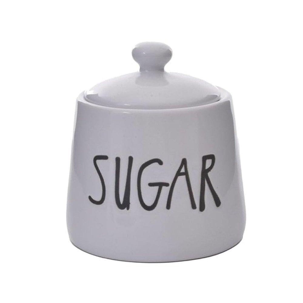 Pote Para Açucar Sugar De Cerâmica Com Tampa - Mai Home