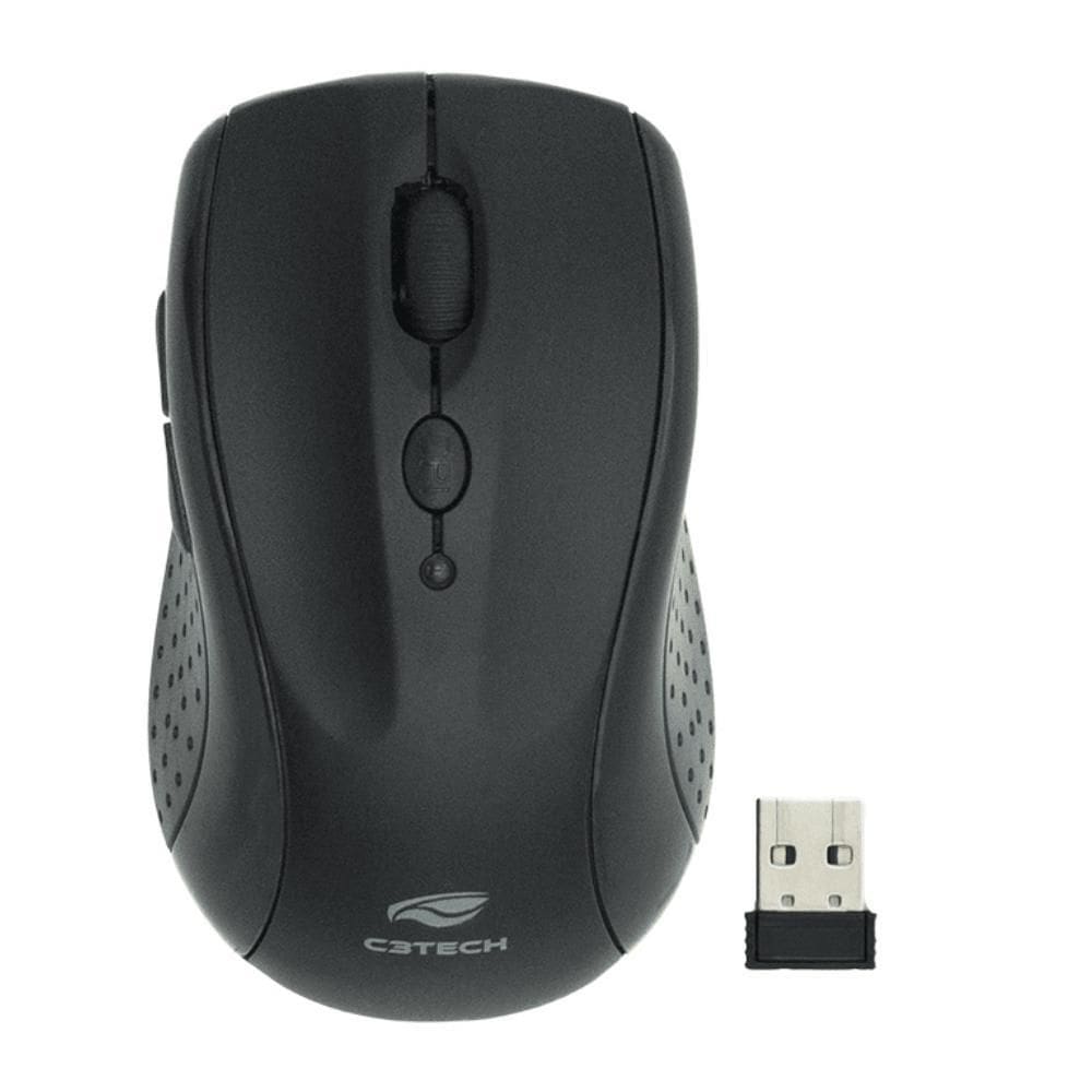 Mouse Wireless Dual Mode 2.4Ghz E Bluetooth M-Bt12Bk Preto