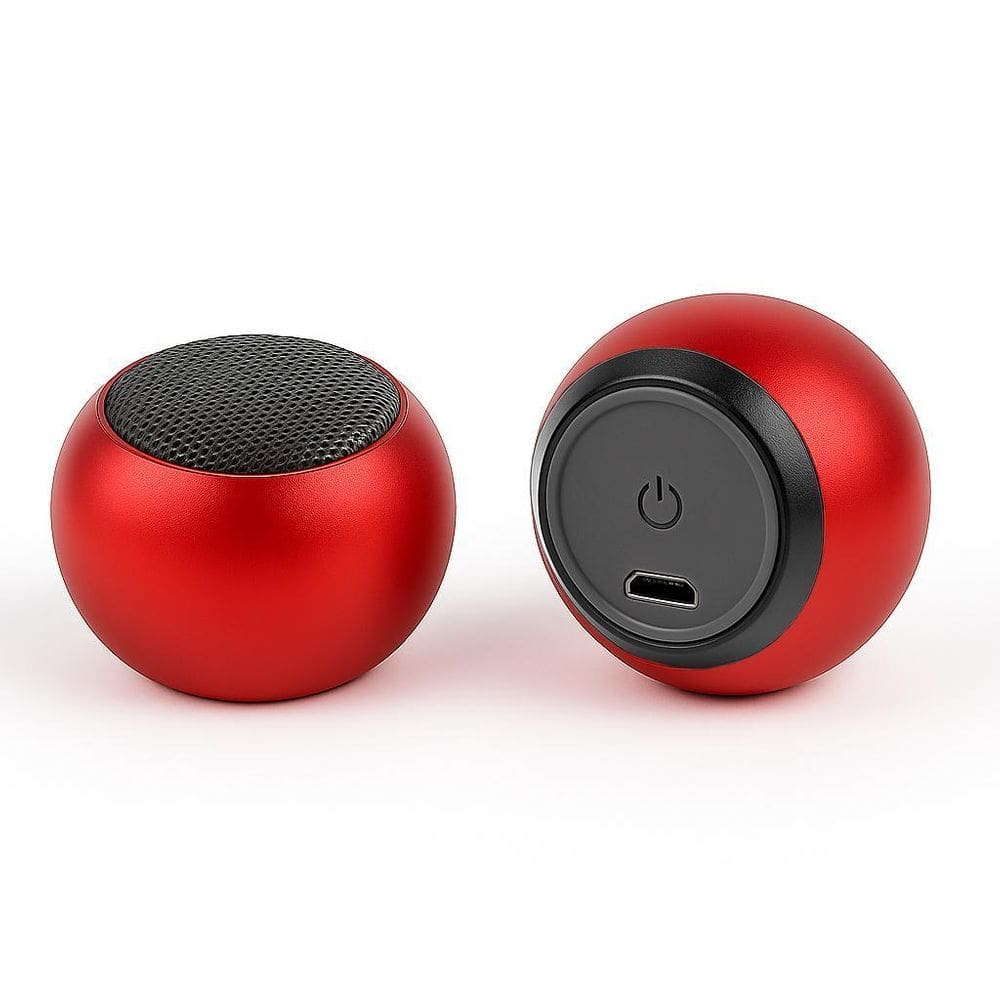 Speaker Bluetooth Compacto 3W Design Bolinha E Bateria