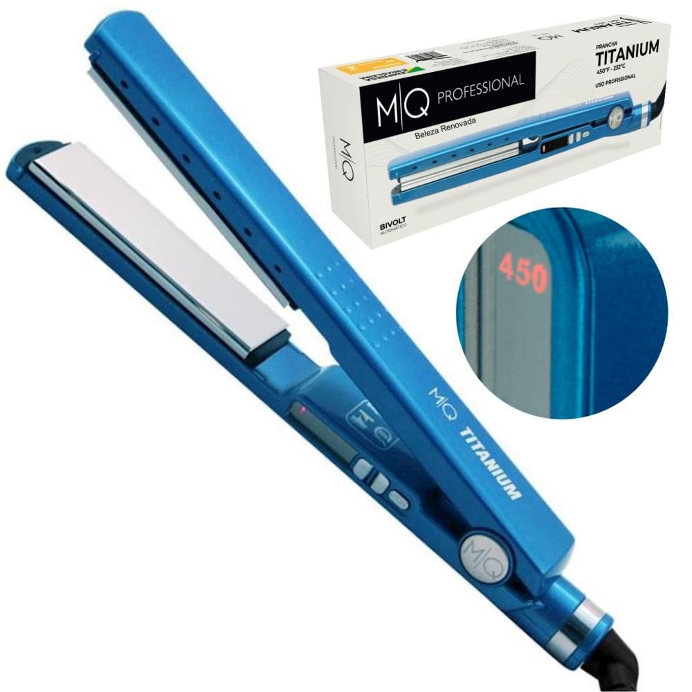 Prancha Titanium Profissional MQ 450F Bivolt