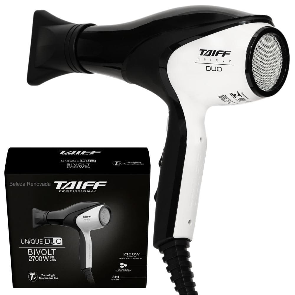 Secador Taiff Unique 2700W Profissional Bivolt