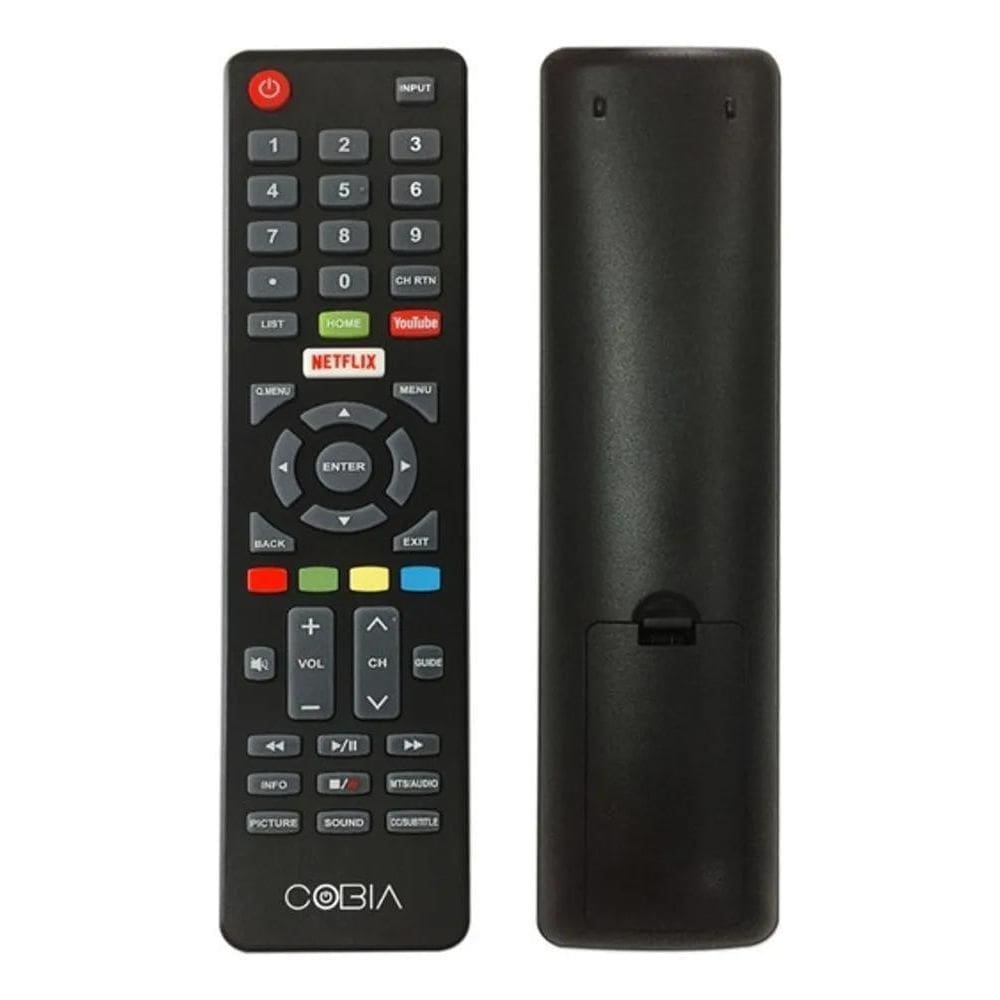 2X Controle Remoto Compatível Tv Smart Lcd Cobia Haier