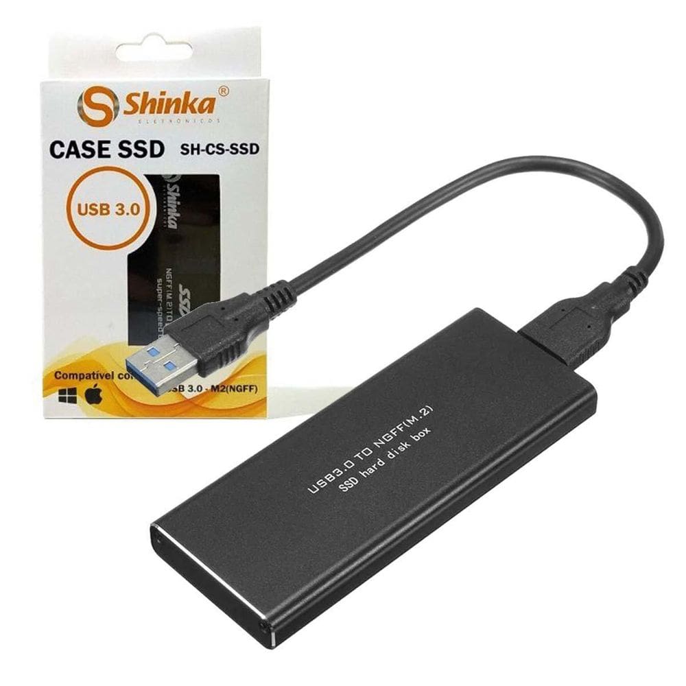 Gaveta Case Para Ssd M.2 Sata 2230 Ngff Usb 3.0