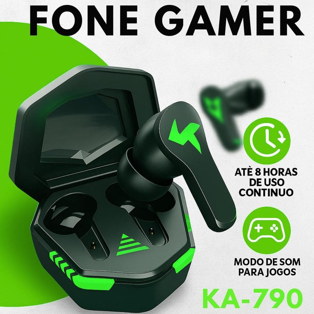 Fone Gamer - Áudio De Qualidade E Led