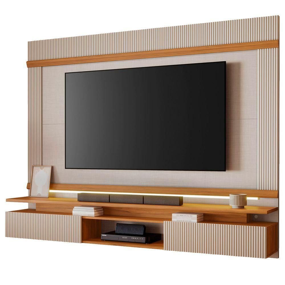 Painel Nt 1370 Off White Com Freijo - Notavel