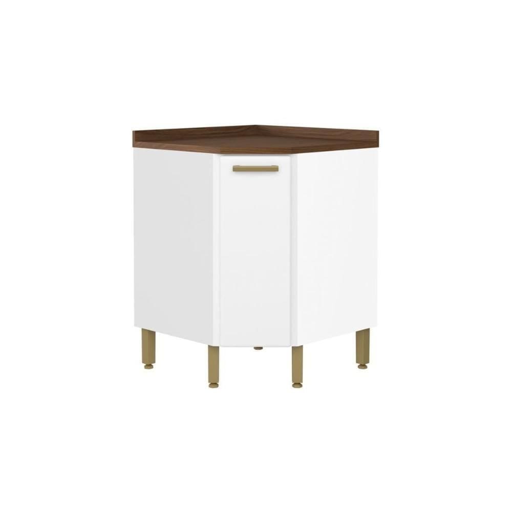 Gabinete De Cozinha Modulado Bella Canto C- 1 Porta Branco - Bertolini