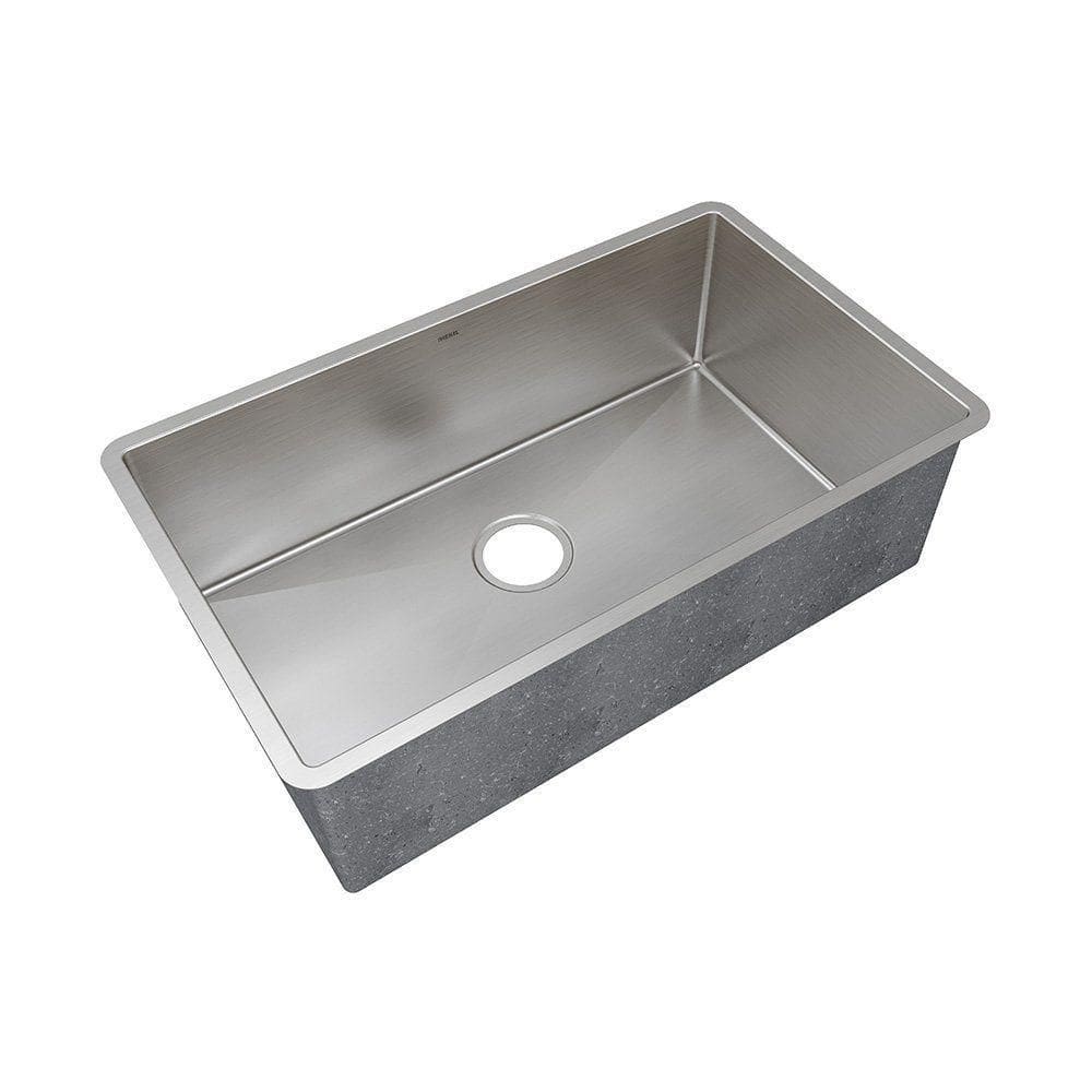 Cuba Mekal Linha Retta Lr-70 70x40 Aço Escovado