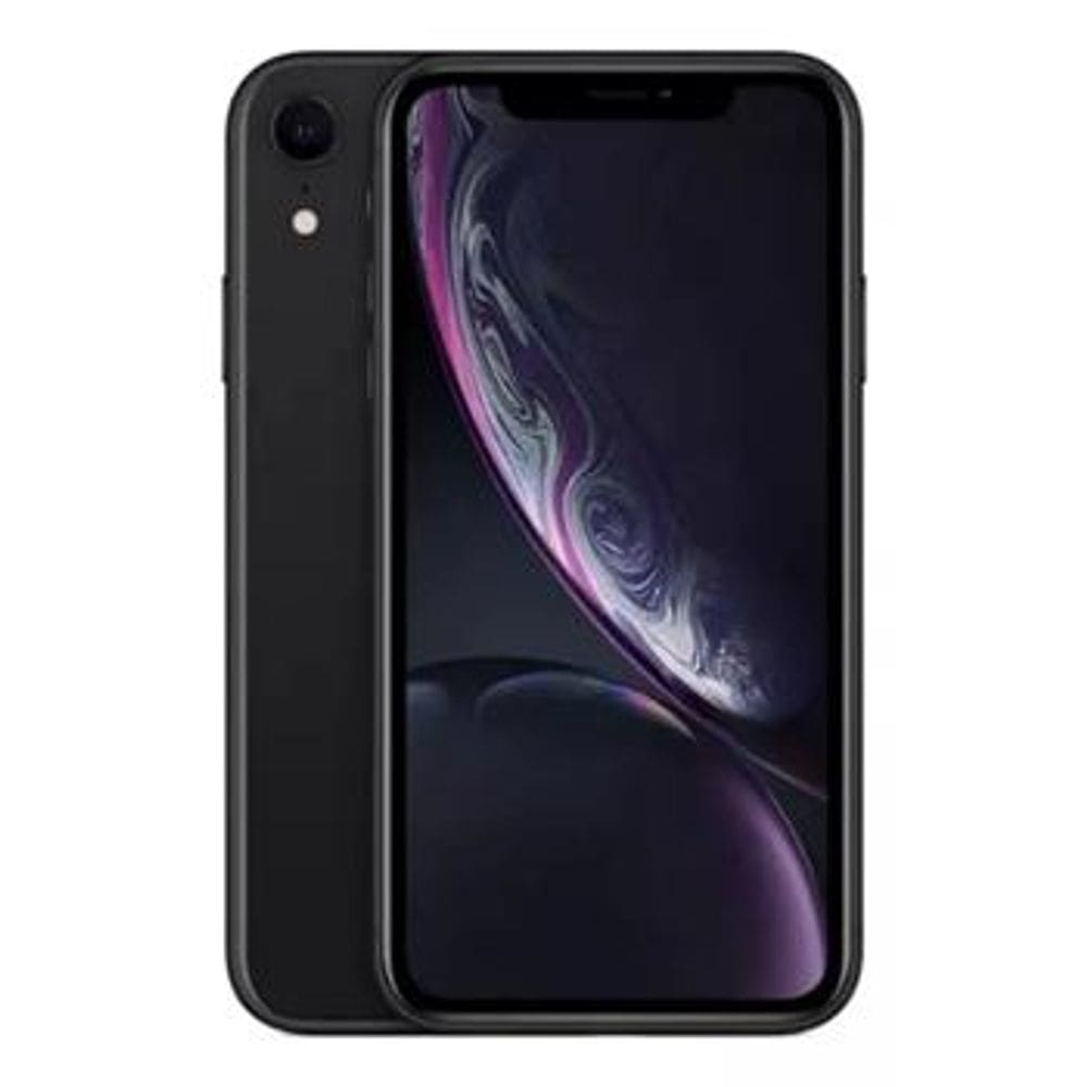 Usado: iPhone XR 128 GB Preto  - Bom