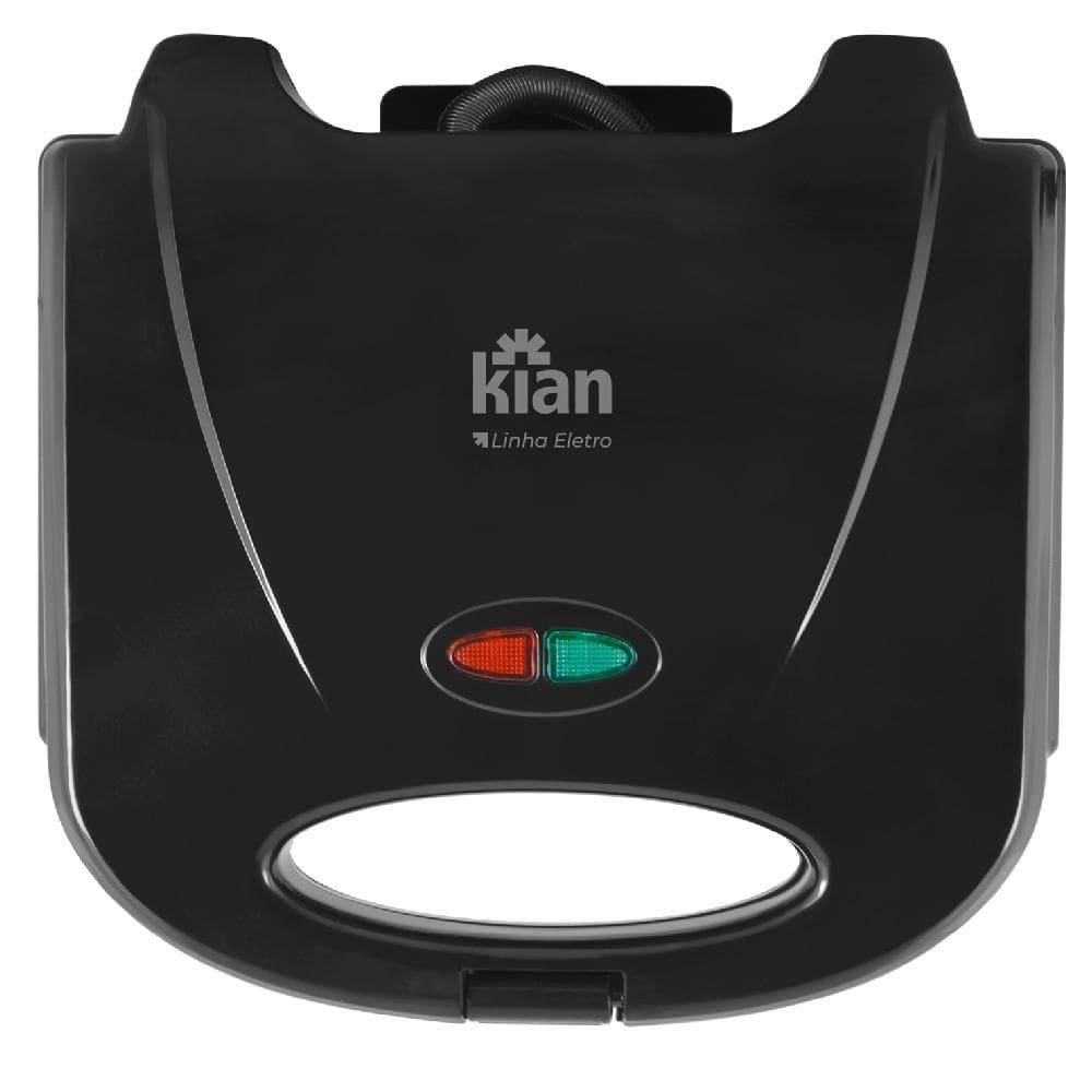 Sanduicheira Grill 750 Watts Preto Kian 110V