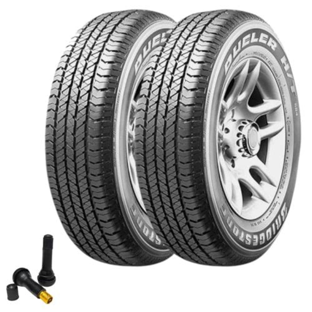 Combo 2 Pneus 265/60r18 Dueler Ht 684 II Bridgestone + Bico