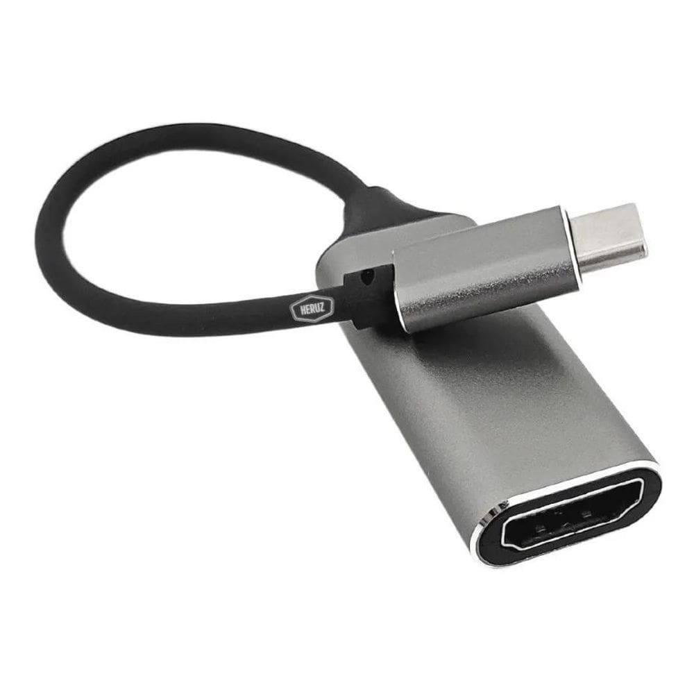 2X Mini Adaptador Para Notebook Usb-C Tipo C Para Hdmi Femea