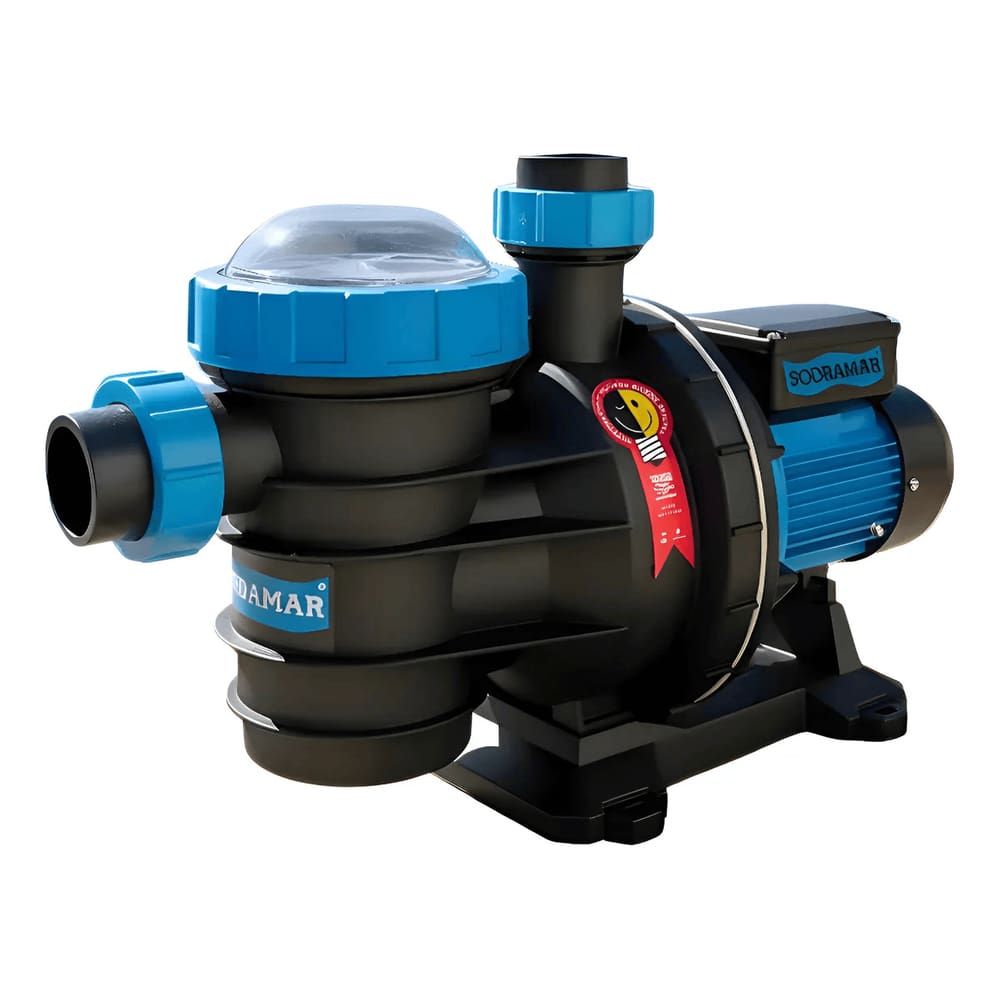 Bomba Para Piscina Até 25 Mil Litros Motor Blindado Sodramar