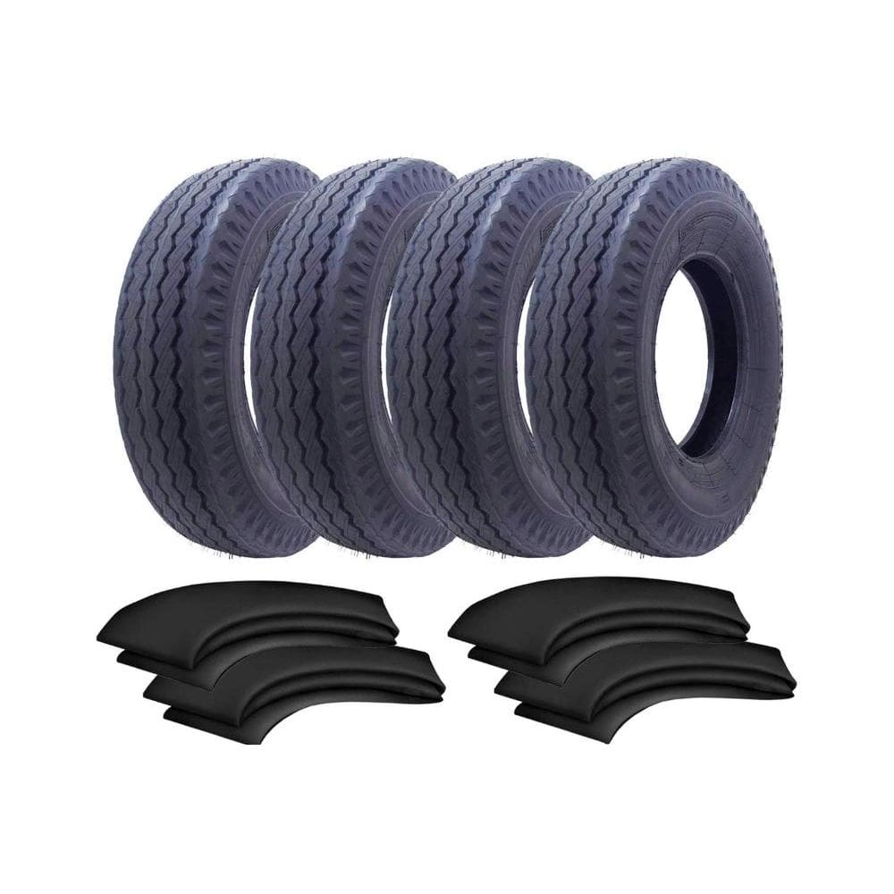 Kit 4 Pneus 750-16 116/114l 10 Lonas At52 Anteo + 4 Câmaras TR15