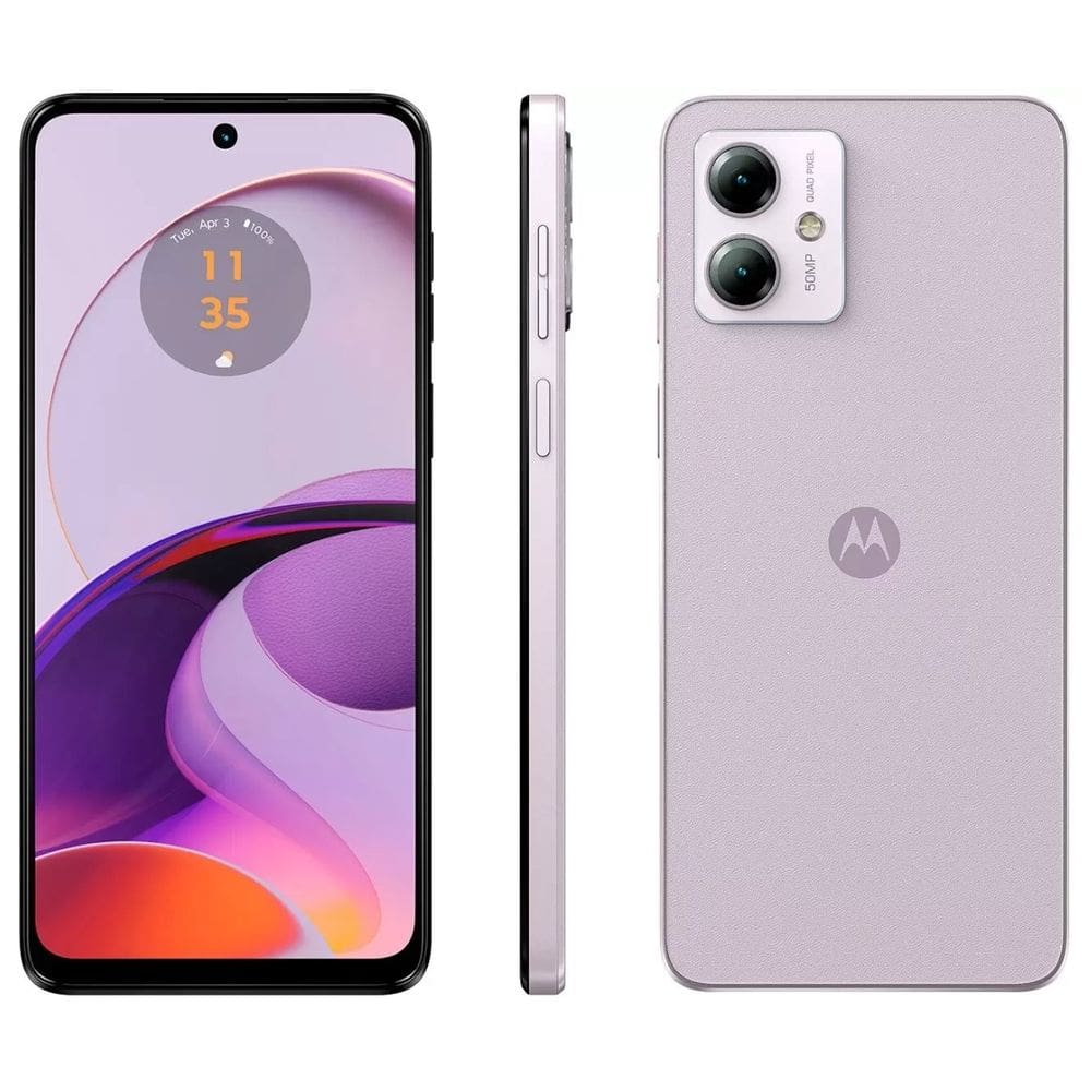 Usado: Motorola G14 128 GB Rosa - Muito Bom