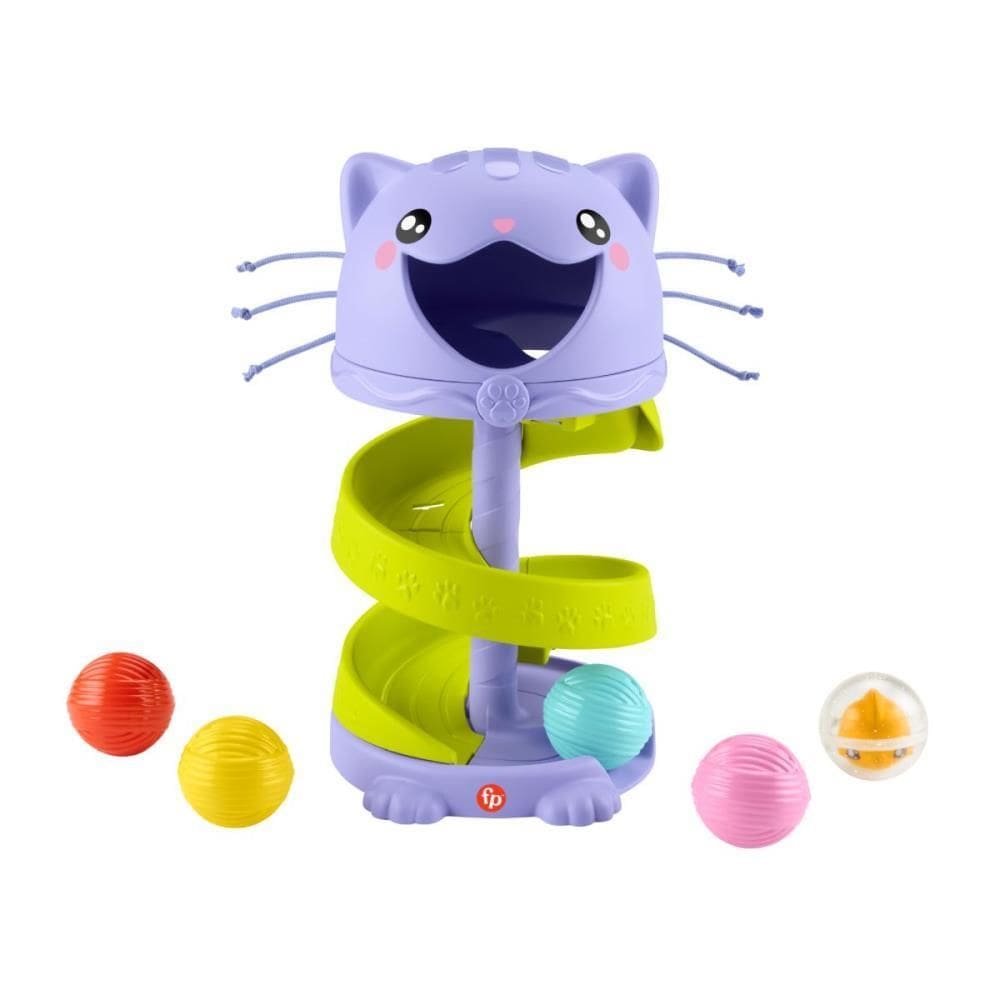 Fisher-price Infant Gatinho Bolinhas Rolando - Mattel