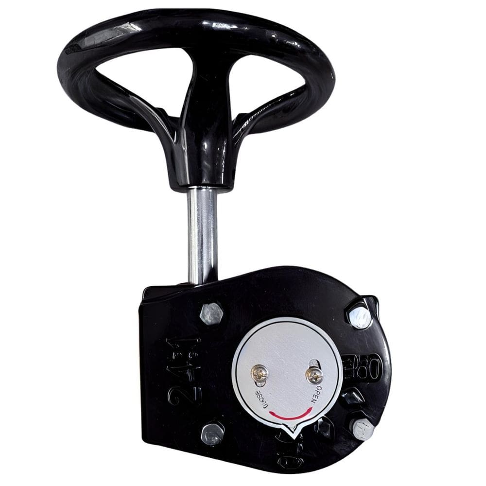 Cr.150 Caixa Redutora Volante Valvula Borboleta Eixo 6 24:1