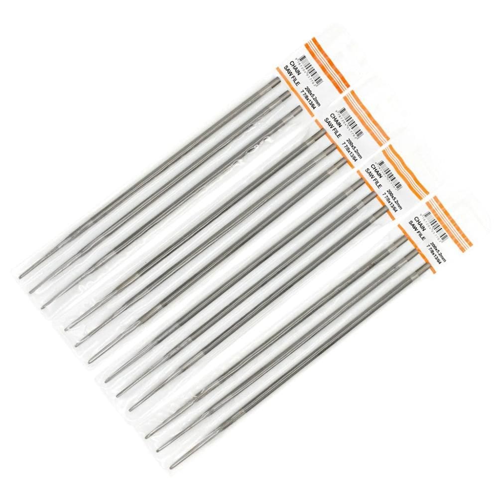 Lima redonda 3/16” Para Corrente de Motosserras Caixa 12un