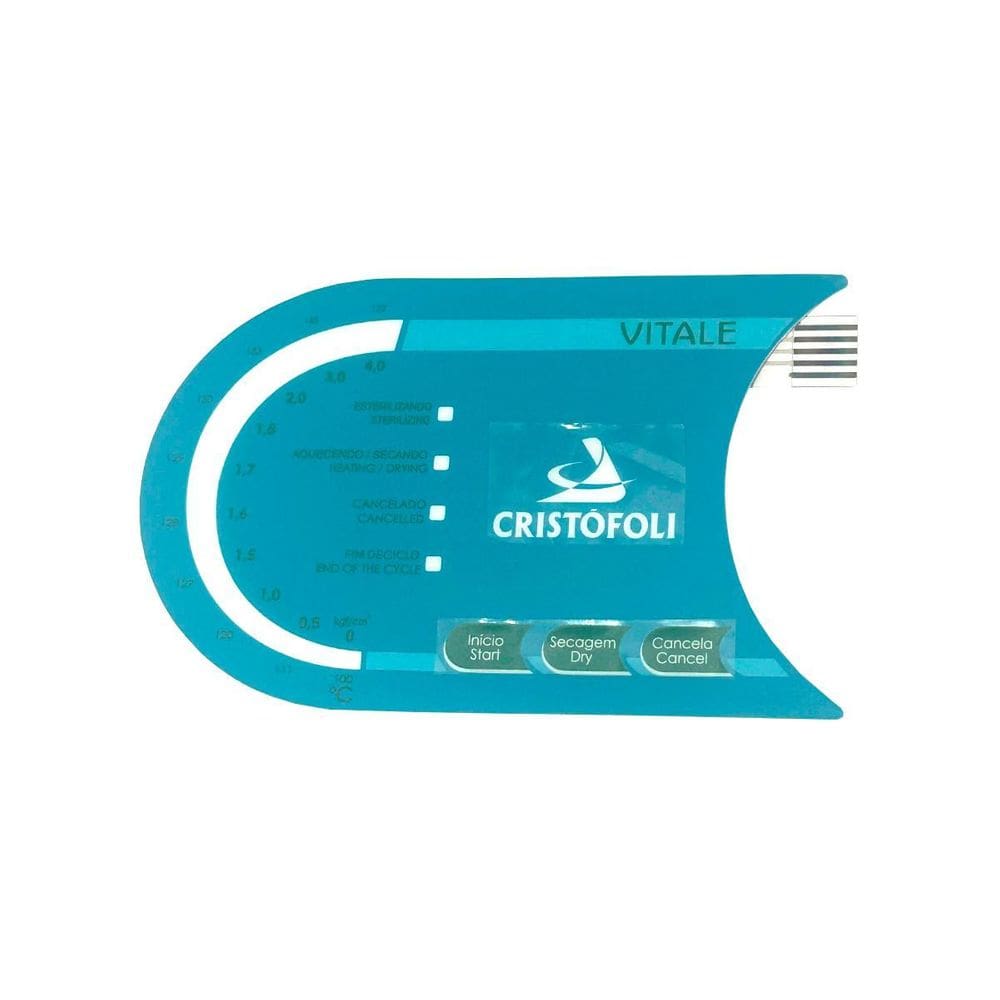 Teclado Membrana Face Lift 12 / 21 Cristófoli