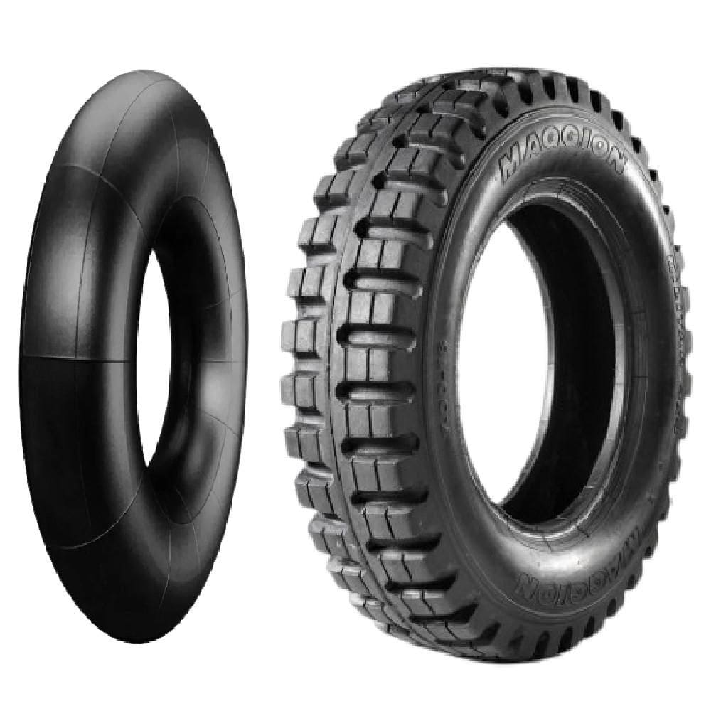 Kit Pneu Agrícola 700-16 12 Lonas Tt Militar 4x4 Maggion + Camara