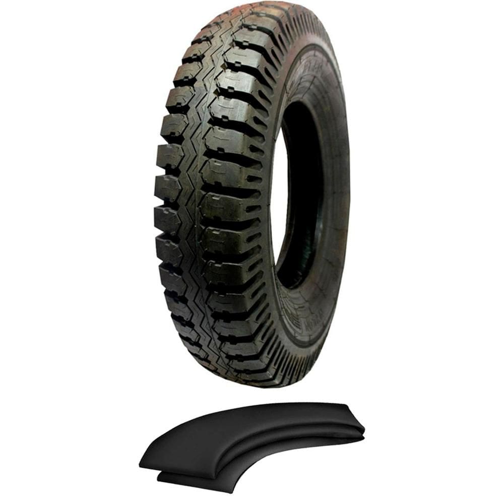 Kit Pneu 750-16 116/114L 10 Lonas At59 Anteo + Camara TR75A