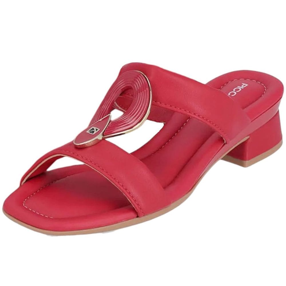 Tamanco Feminino Salto Bloco Elegante Conforto Piccadilly