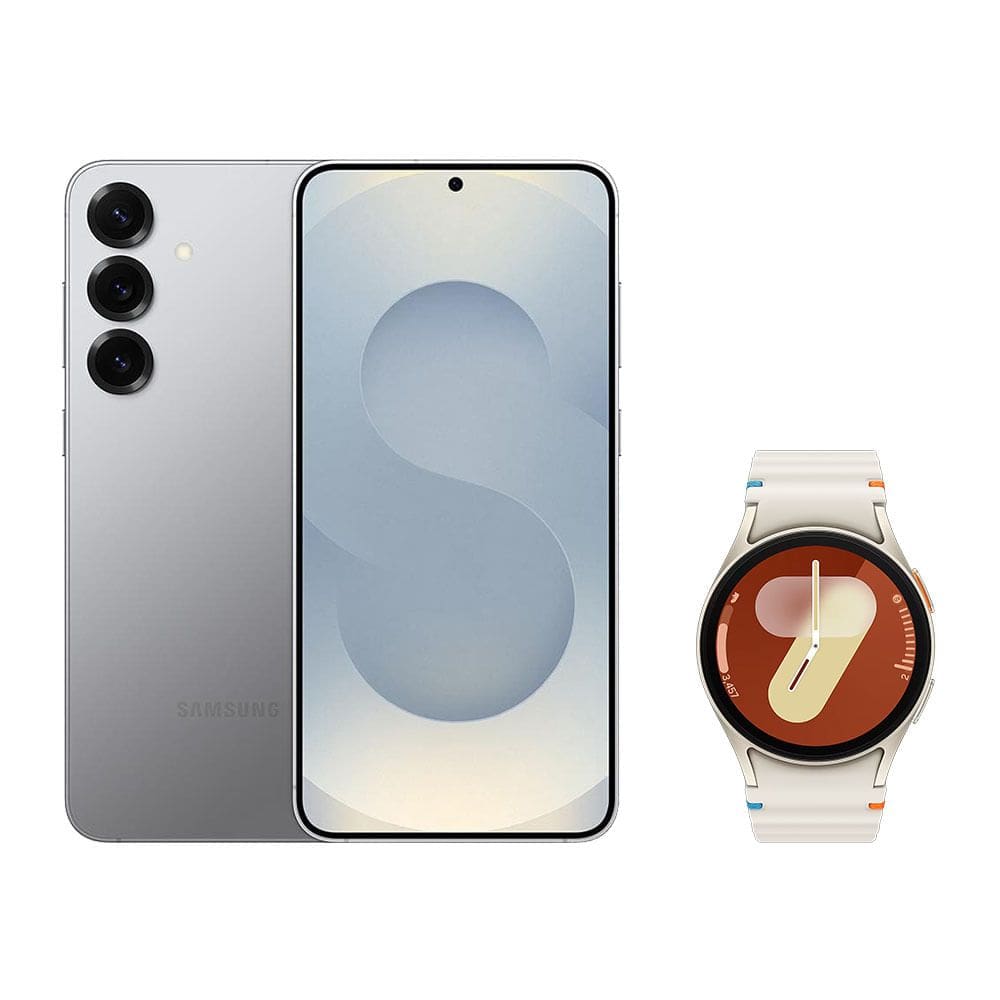 S25+ (256GB) - Prata + Watch7 BT 40mm - Creme