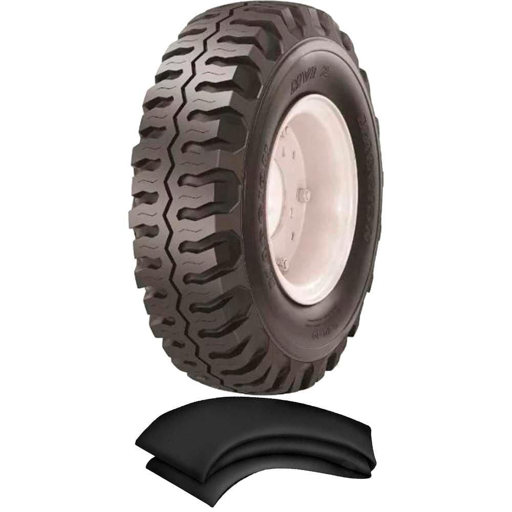 Kit Pneu Empilhadeira 650-10 Mvi2 10 Lonas Maggion + Camara