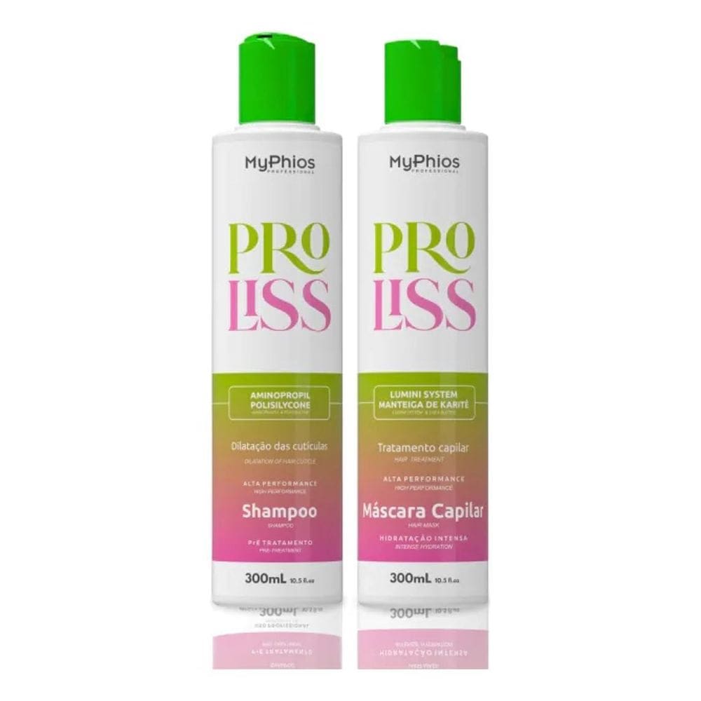 2X Kit Realinhamento Proliss 3D 2X300Ml Myphios