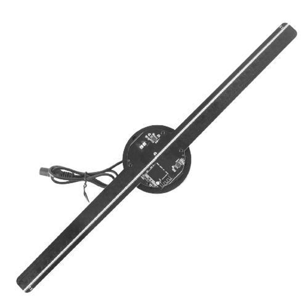 Fan Projetor De Holograma 42Cm 224 Leds Com Conexão Wifi 3D