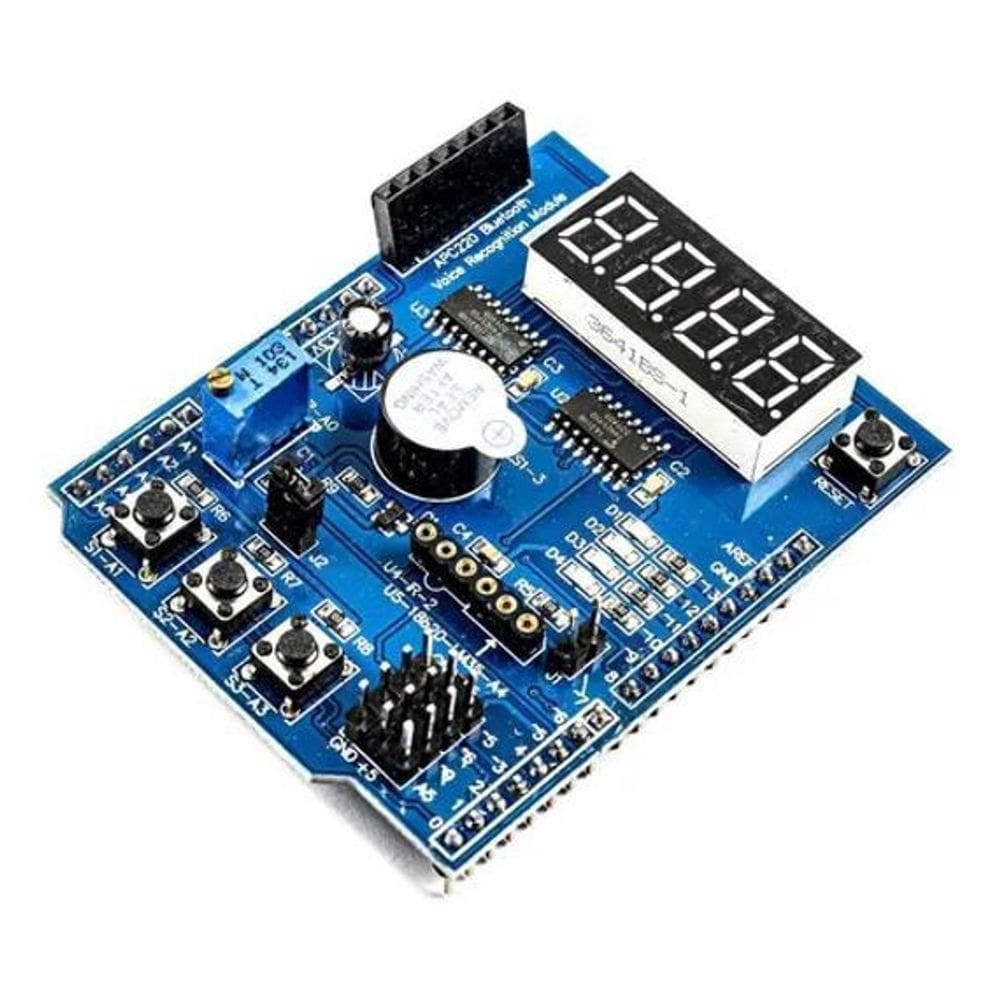 Shield Arduino Multifunções Nível Intermediário C/