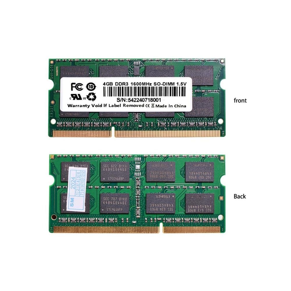 Memoria Ddr3L De 4Gb 1600Mhz Para Notebook