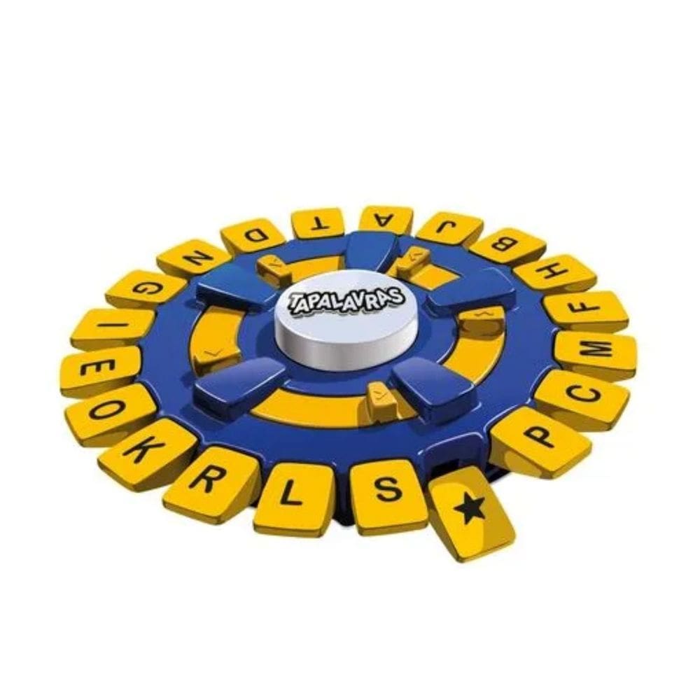 Jogo de Tabuleiro Tapalavras Divertido Interativo +8 Anos Infantil Multikids