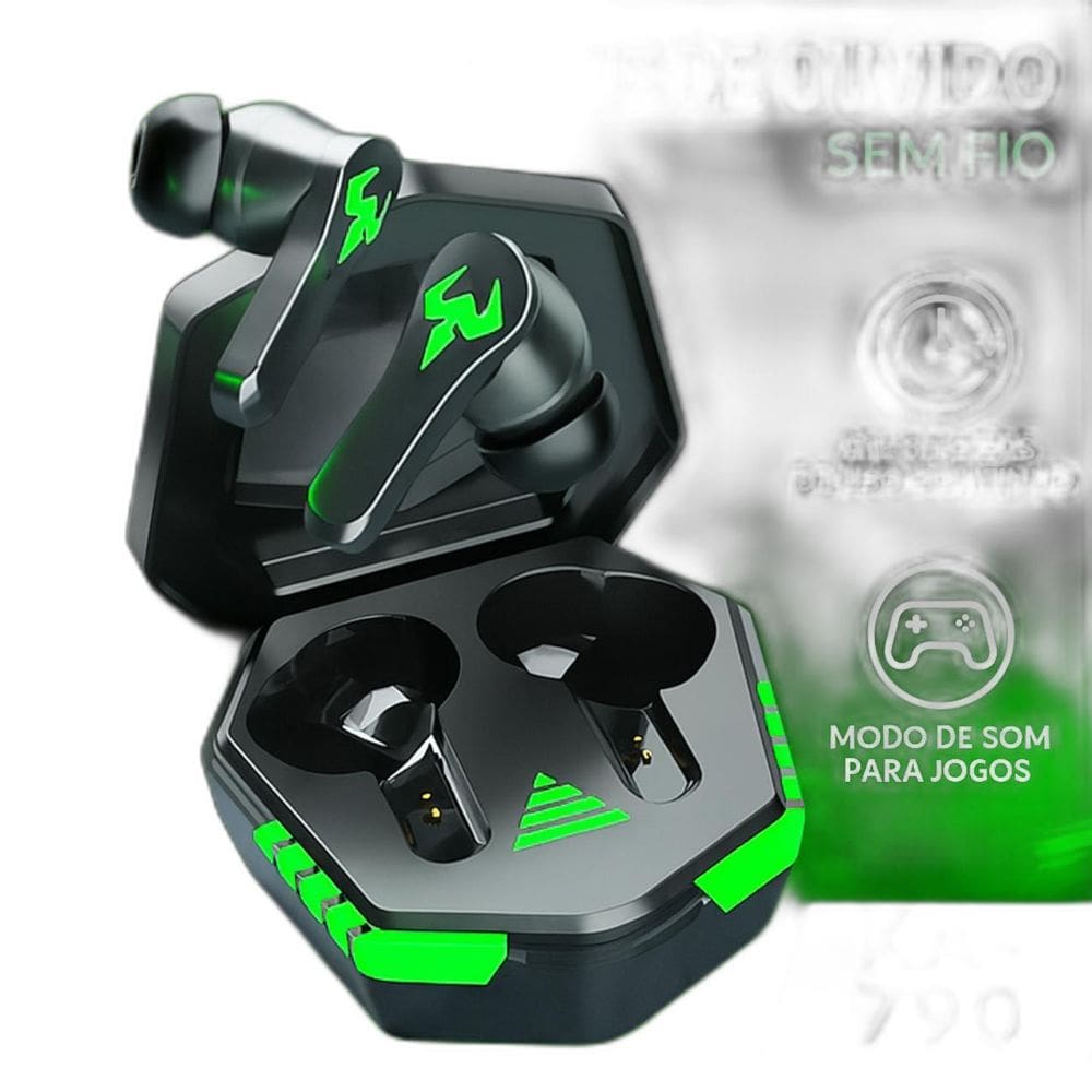 Fone Bluetooth Gamer Com Áudio Claro Para Jogo