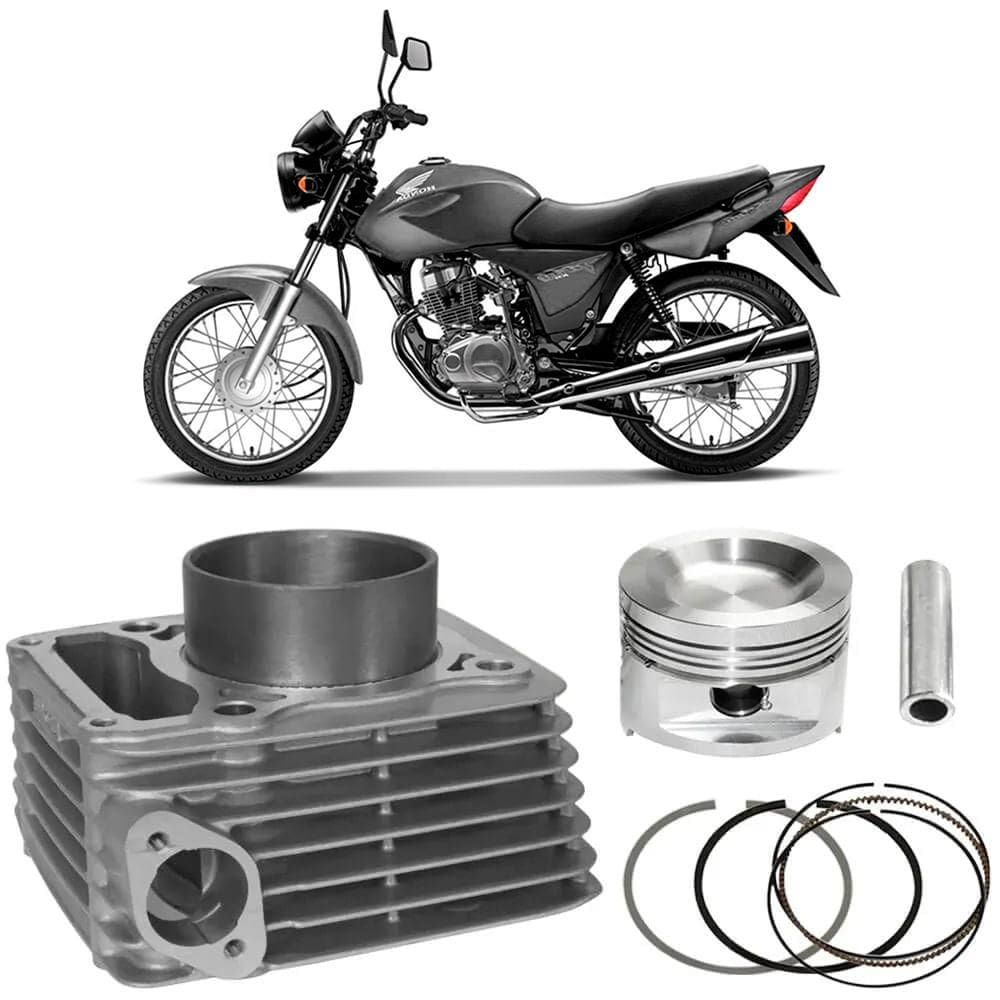 Kit Motor Cilindro Moto CG 150 Cargo Fan Sport Titan Mahle