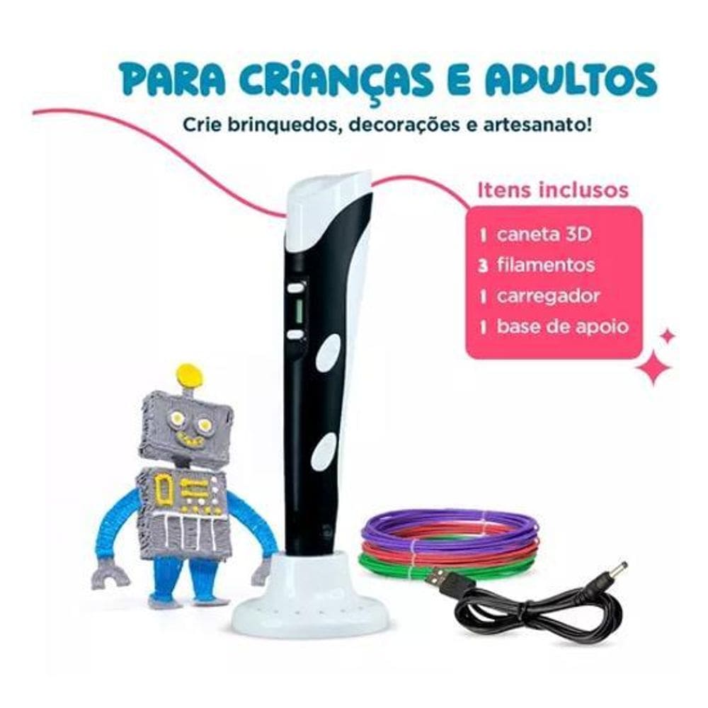 Ultra Caneta 3D Impressora Refil Filamento