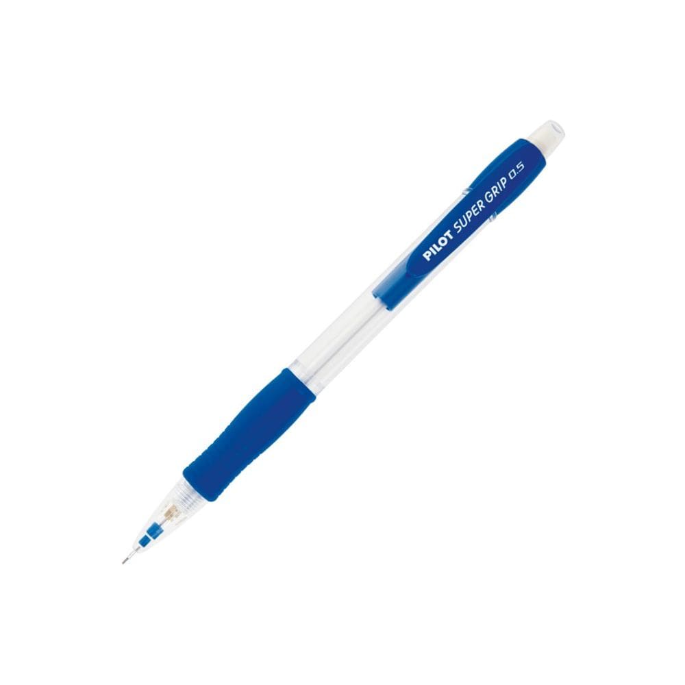 Lapiseira Retrátil 0.5mm Com Borracha Macia Grip Emborrachado Super Grip - Pilot