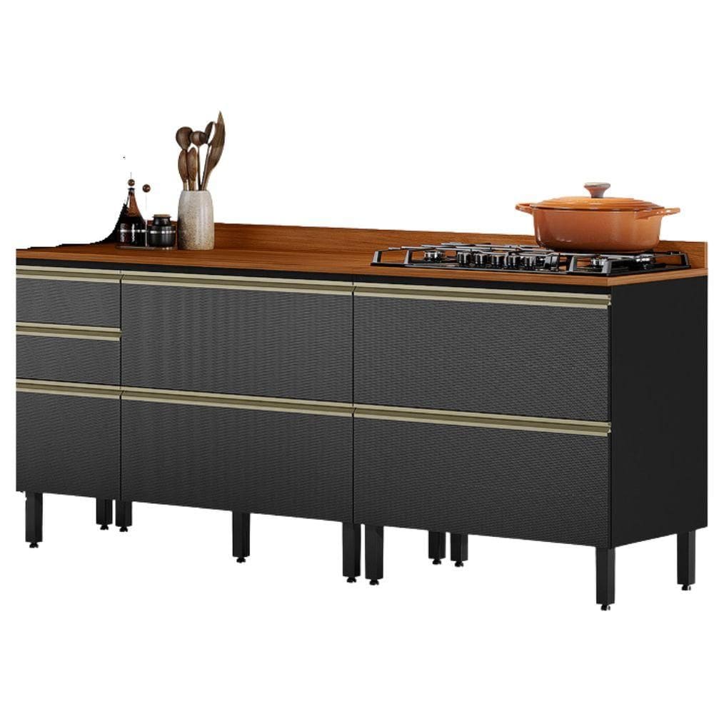 Balcao 120 cm e Balcao 80 cm Com Tampo Proenca Demartez