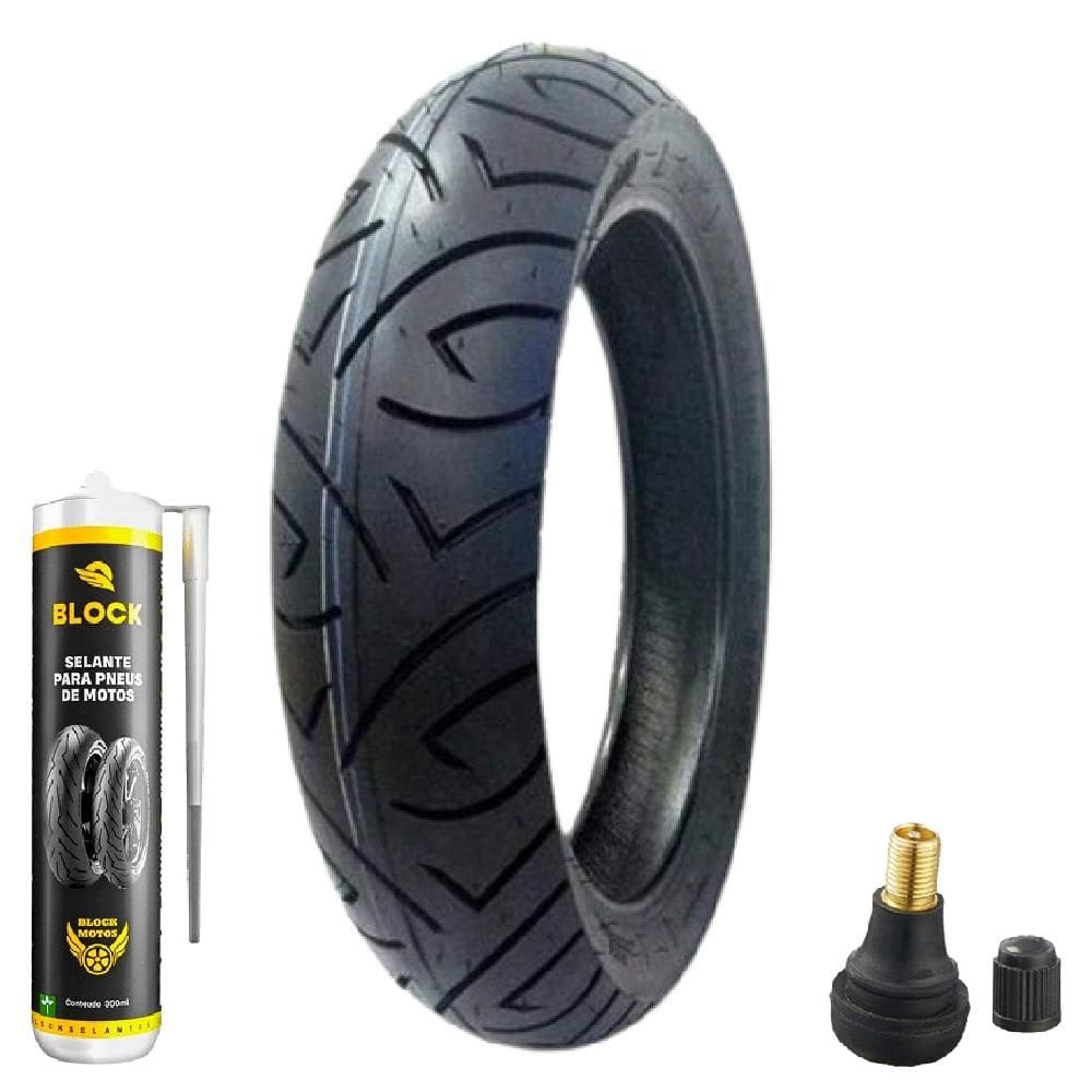 Pneu Cbx 250 Twister Fazer 250 130/70-17 62s Tl Sport Demon Pirelli + Selante + Bico