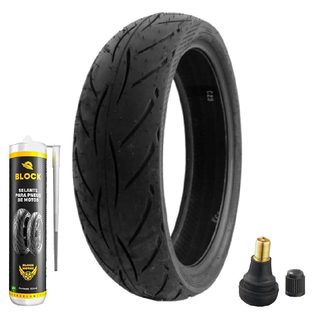 Pneu Cbx 250 Twister Fazer 250 140/60r17 63h Tl M5 Metzeler + Selante + Bico