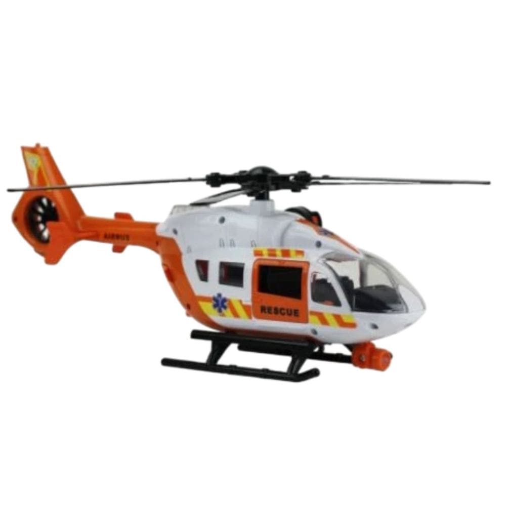 Brinquedo Helicóptero de Resgate 3+ Anos Mega City Maca para socorrer BBR Toys