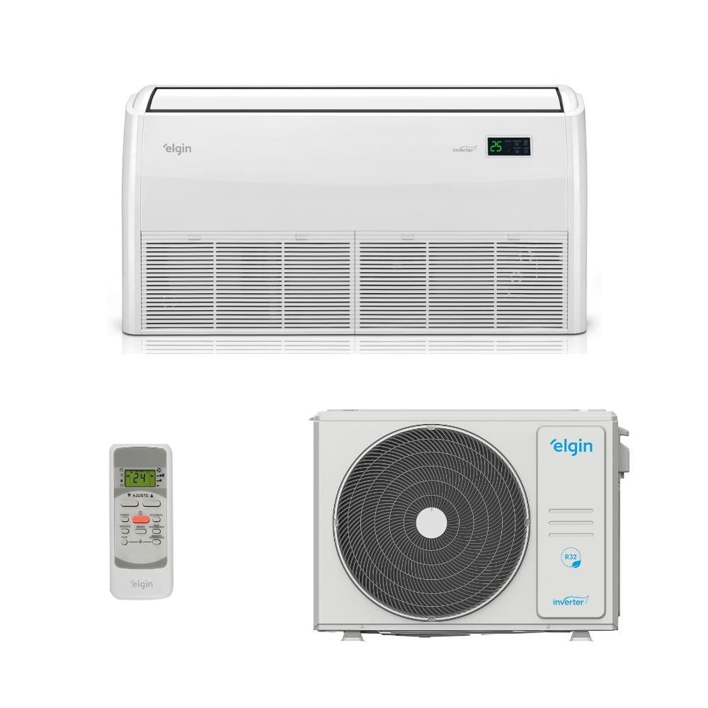 Ar Condicionado Piso Teto Inverter Elgin Eco 30000 Btus Quente/Frio R-32