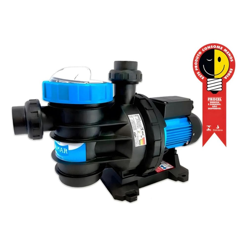 Bomba Alta Vazão De Piscina 2,0 Cv Até 226 Mil Litros Bivolt