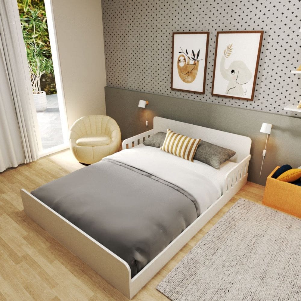 Cama Infantil Montessoriana Casal Aurora Bramov