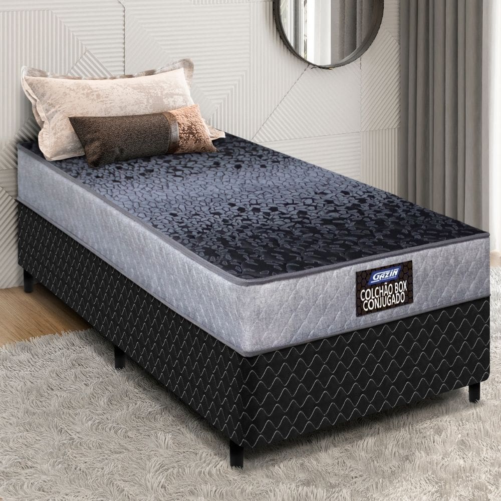 Cama Box Conjugado Solteiro 88cm Supreme Gazin