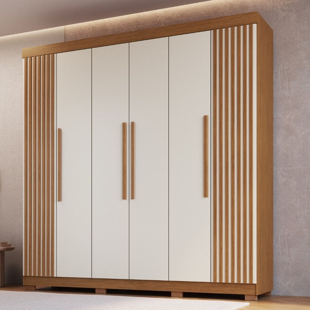 Rack com Painel para TV até 60 Polegadas New Blumenau e Aurora Línea Brasil