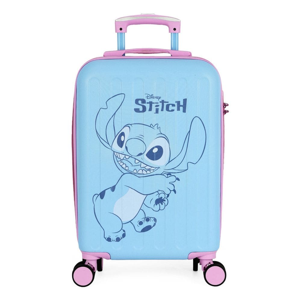 Mala de Viagem Rodinhas Pequena Infantil Stitich Angel Disney